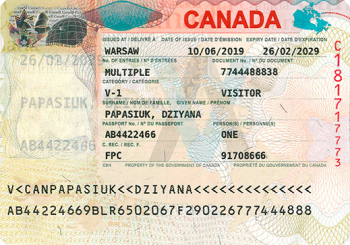 Гостевая виза в Канаду