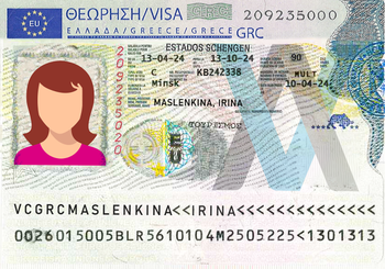 Виза в Грецию для белорусов 2024 в Минске - Получить визу в Грецию