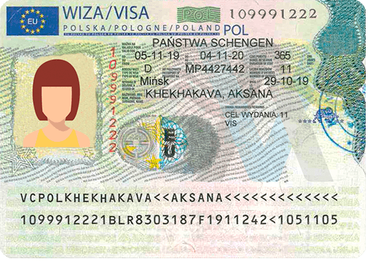 шенгенская виза типа d